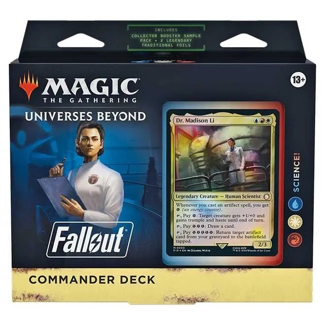 Magic The Gathering - Universes Beyond - Fallout - Commander Deck - Science!