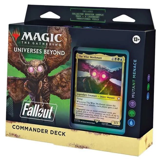 Magic The Gathering - Universes Beyond - Fallout - Commander Deck - Mutant Menace