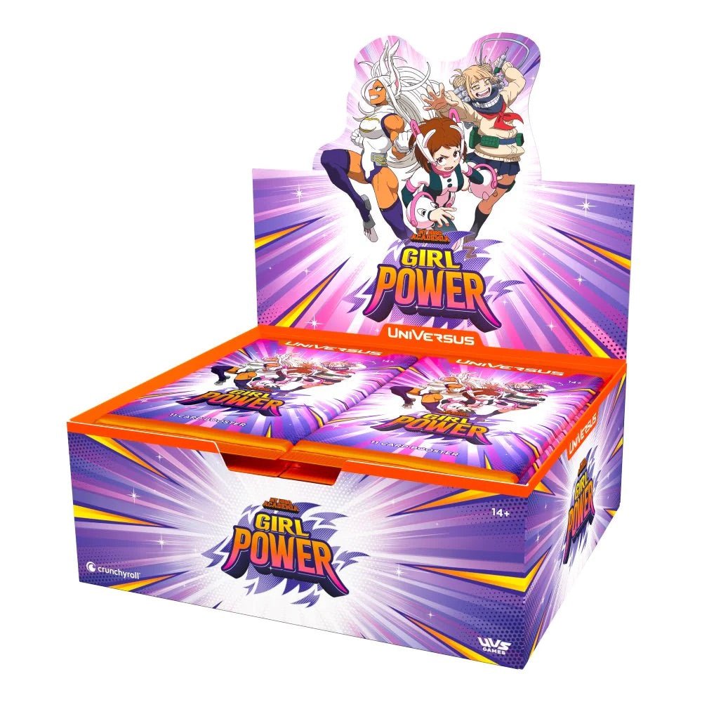 My Hero Academia Collectible Card Game - Girl Power - Booster Box (24 Packs)