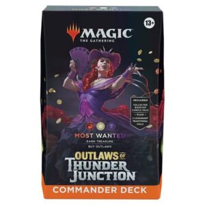 Magic The Gathering - Outlaws Of Thunder Junction - Commander Deck - Bundle of 4