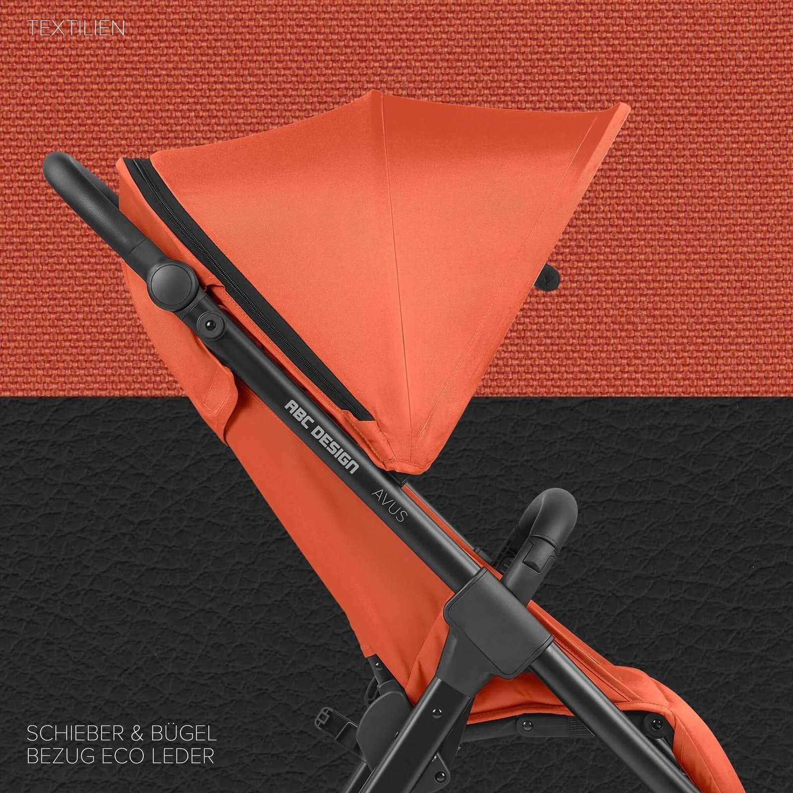 ABC Design Avus Stroller 2024 Model plus Urban Nappy Bag