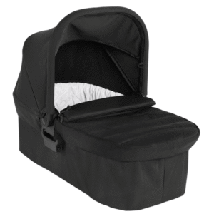 Baby Jogger City Mini 2/GT2 Single Carrycot – Jet | Quilted Interior, UV50 Canopy, Overnight Sleeping