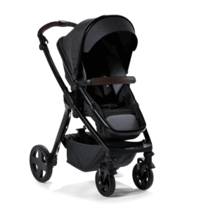 Baby Elegance Venti 2 in 1 Pushchair Stroller Carrycot Travel System- Black
