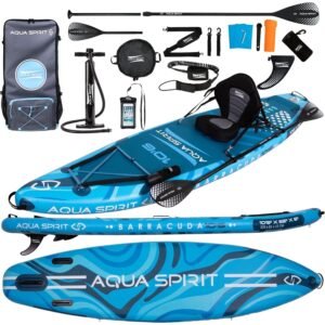 Aqua Spirit Barracuda iSUP/Kayak Inflatable Stand Up Paddle Board 2025