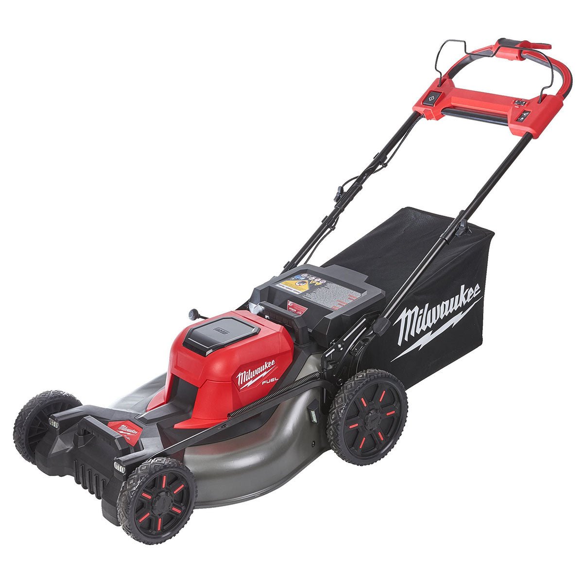 Milwaukee M18F2LM53-122 36V Fuel 53cm Self Propelled Lawn Mower with 2 x 12.0Ah Battery & Dual Bay Super Charger